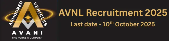 AVNL Recruitment 2025
