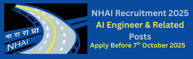 NHAI Recruitment 2025