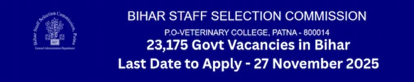 BSSC Inter Level Recruitment 2025