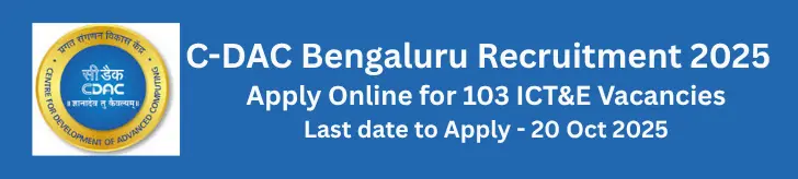 C-DAC Bengaluru