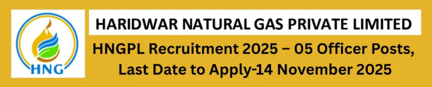 HNGPL Recruitment 2025