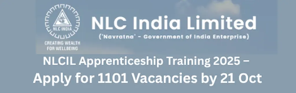 NLCIL Apprenticeship