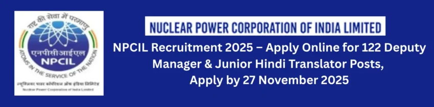 NPCIL Recruitment 2025