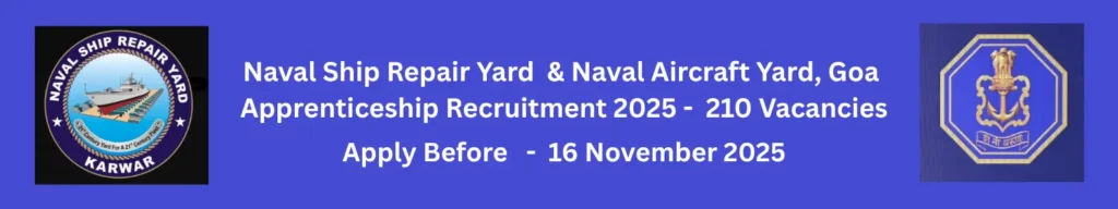 Naval Ship Repair Yard Apprenticeship