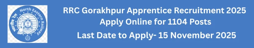 RRC Gorakhpur Apprentice