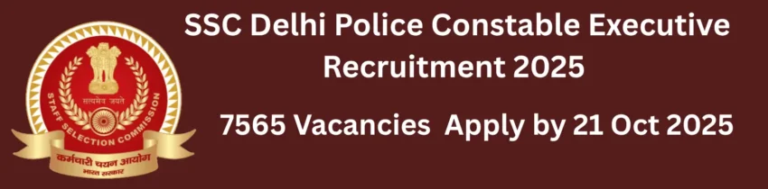 SSC Delhi Police Constable