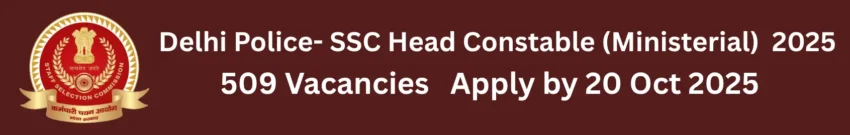 SSC Head Constable