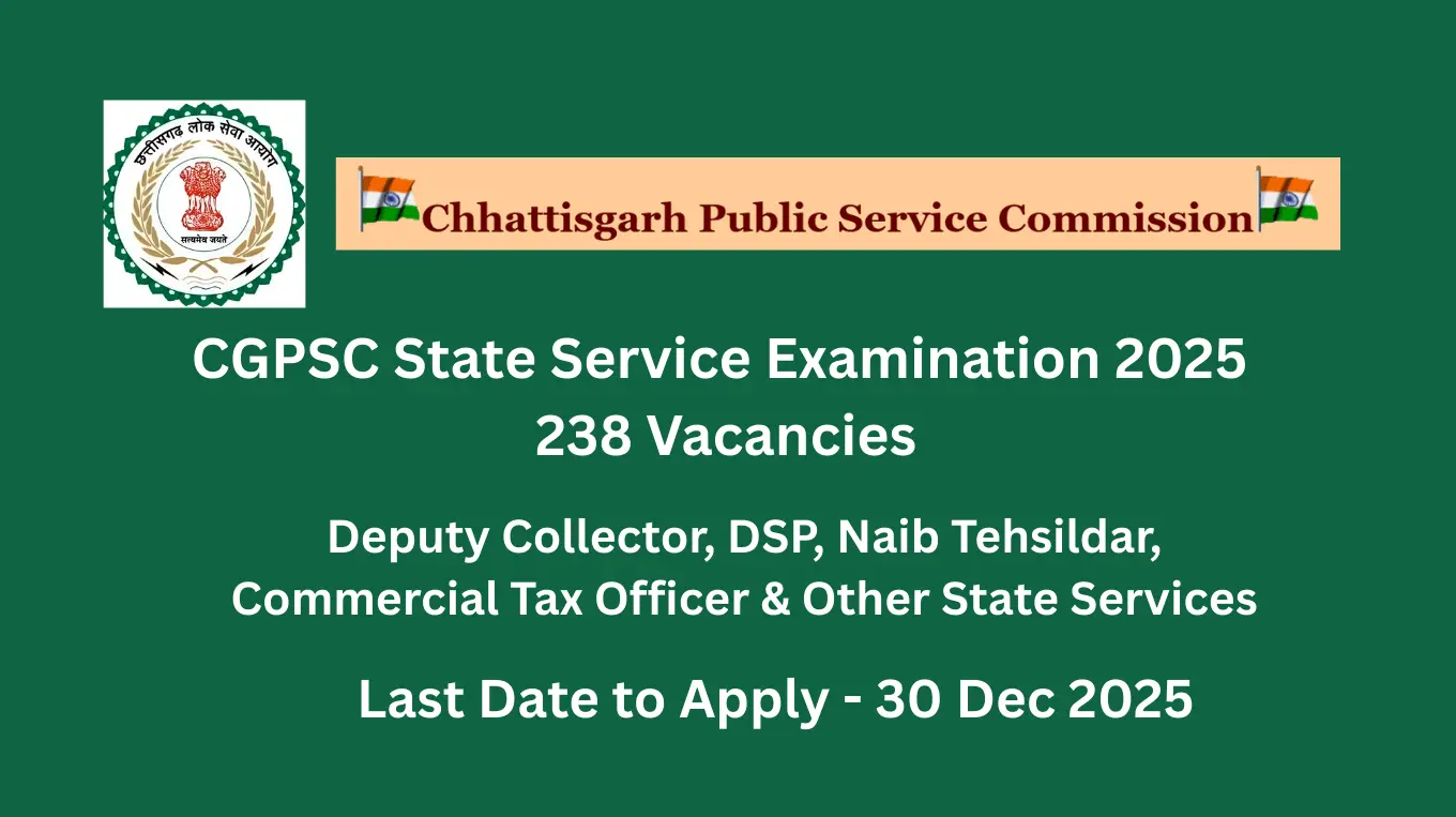 CGPSC State Service Examination 2025