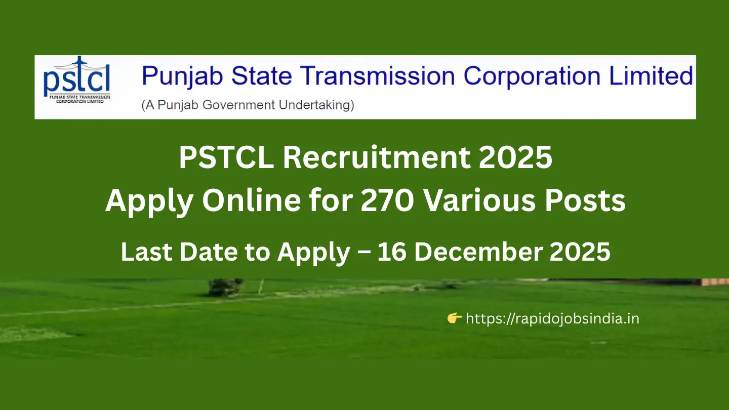 PSTCL Recruitment 2025