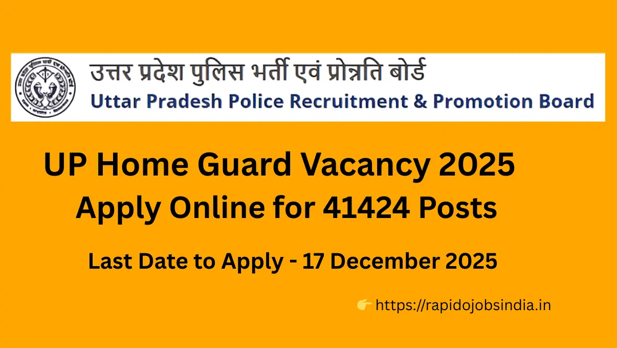 UP Home Guard Vacancy 2025