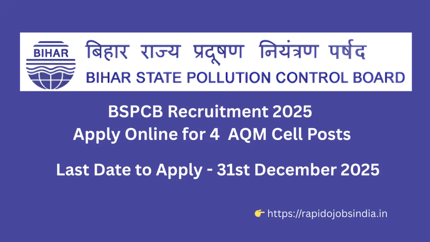 BSPCB Recruitment 2025