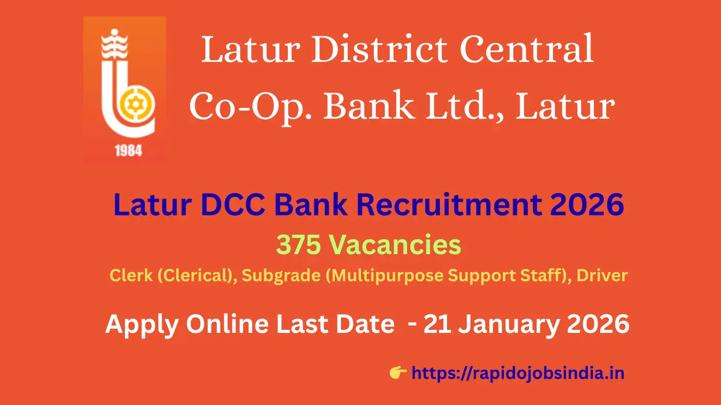 Latur DCC Bank Recruitment 2026” =