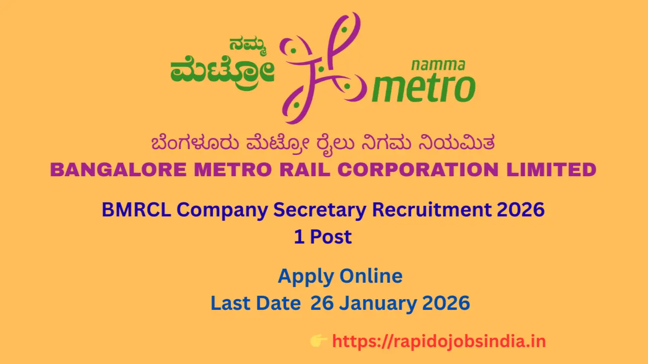 Bangalore Metro Rail Company Secretary