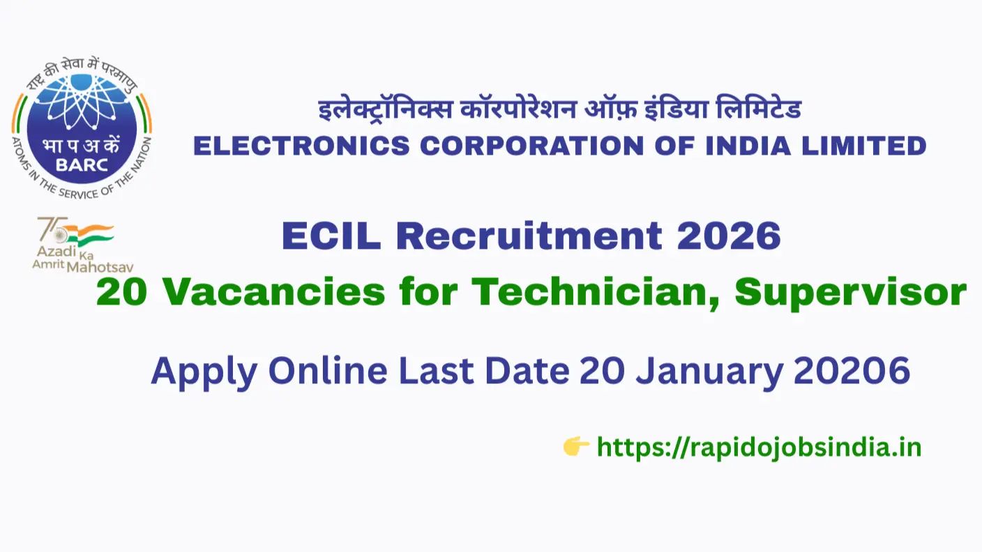 ECIL Recruitment 2026