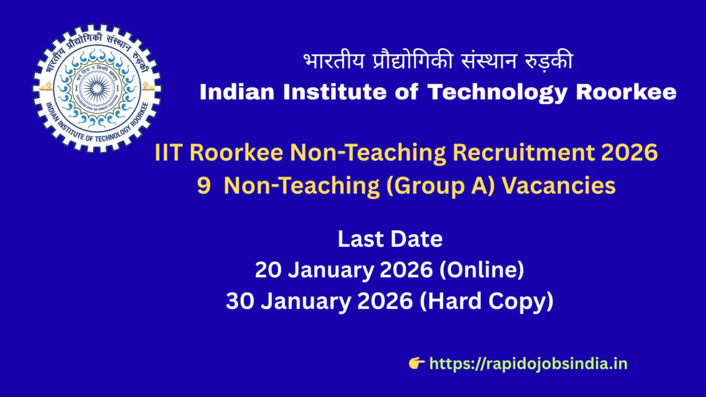 IIT Roorkee Non-Teaching