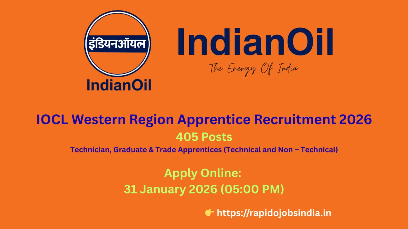 IOCL Western Region Apprentice