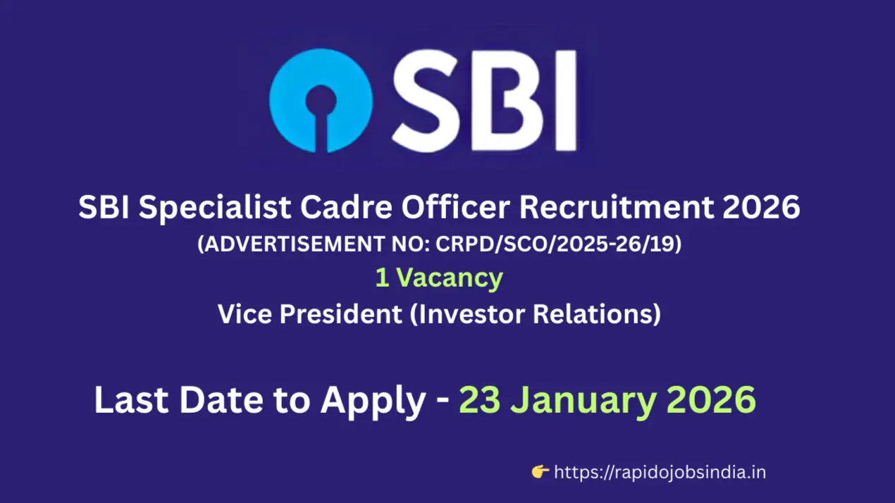 SBI Specialist Cadre Officer