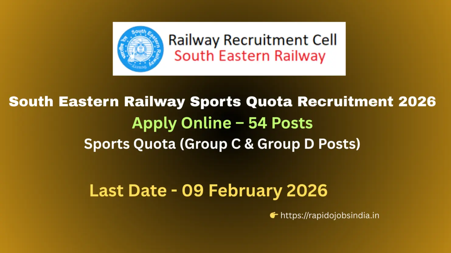 South Eastern Railway Sports Quota