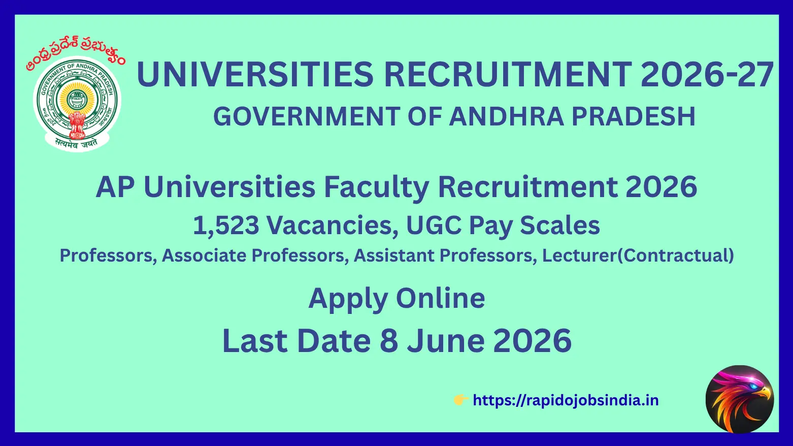 AP Universities Faculty Recruitment