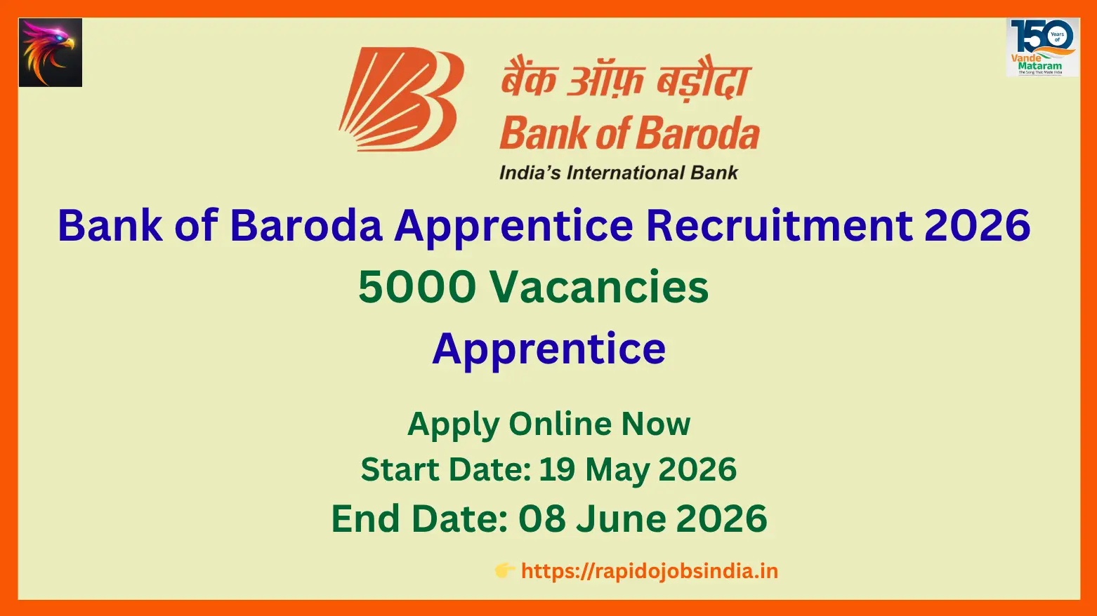 Bank of Baroda Apprentice