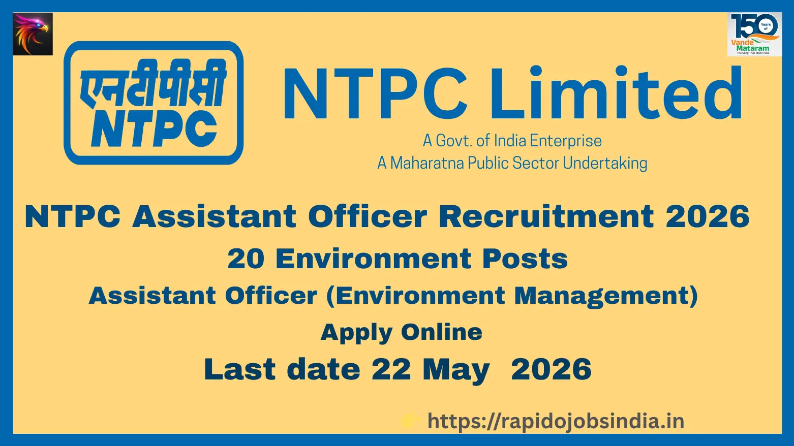  NTPC Assistant Officer Recruitment 2026