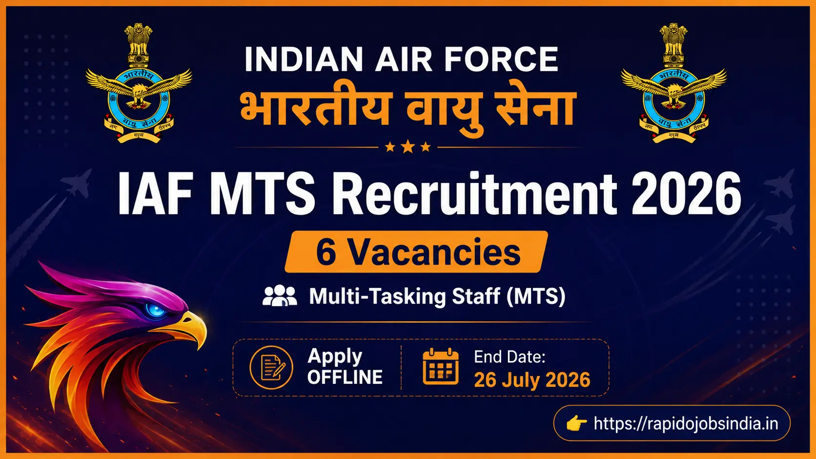 IAF MTS Recruitment 2026 