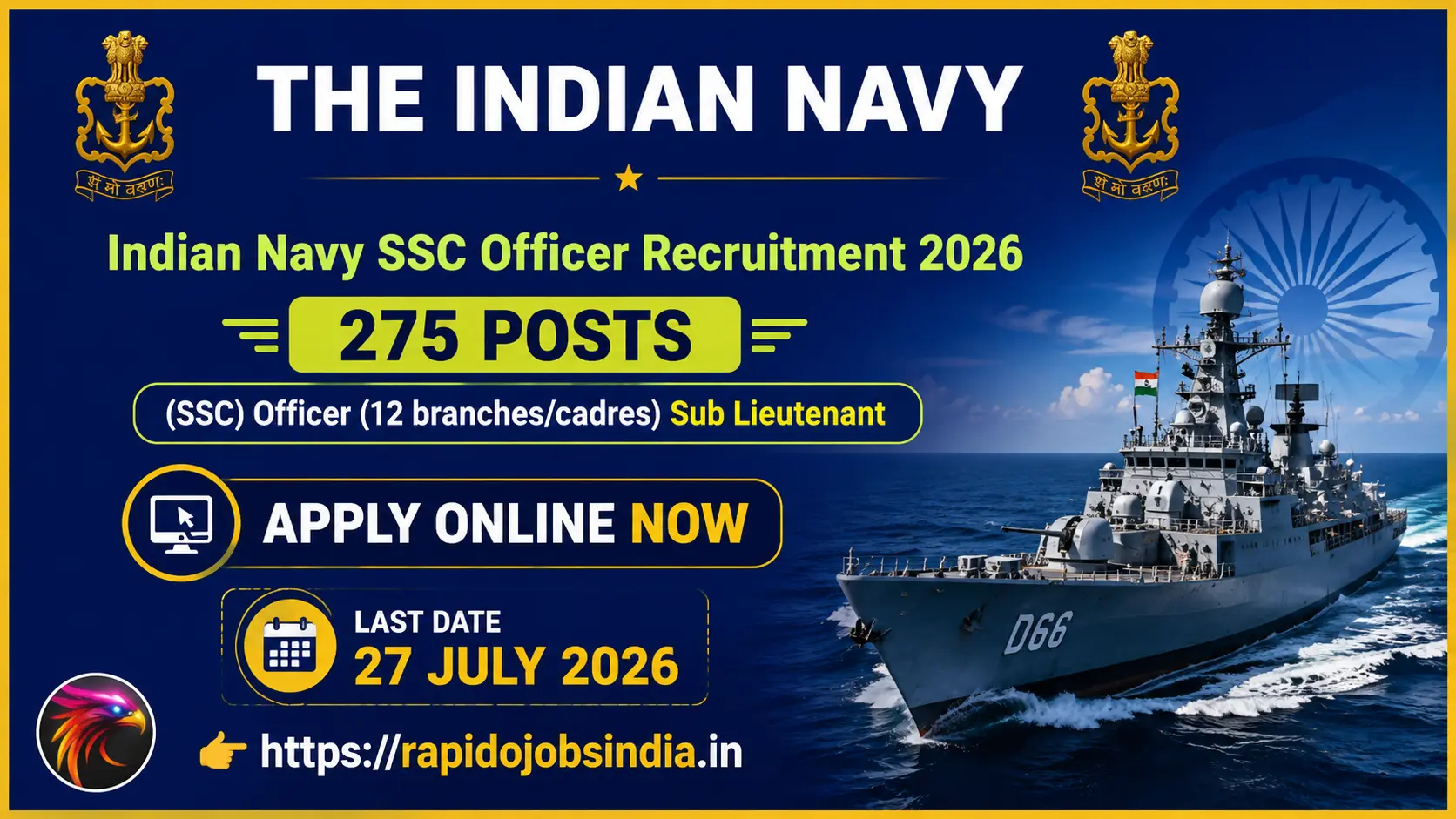 Indian Navy SSC Officer Recruitment 2026
