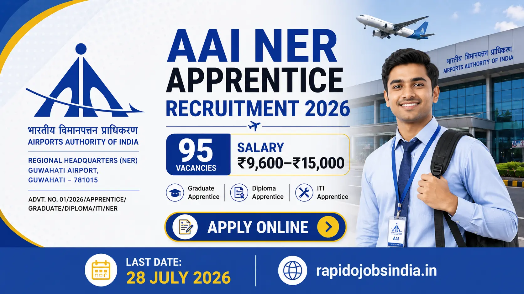 AAI NER Apprentice Recruitment 2026