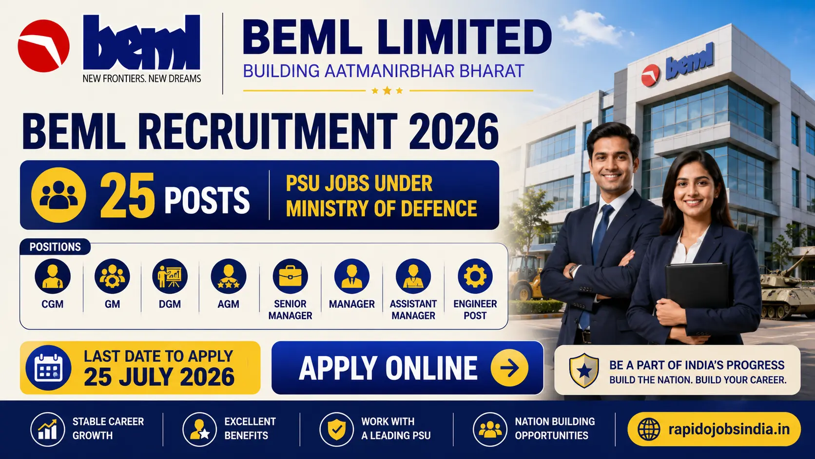  BEML Recruitment 2026