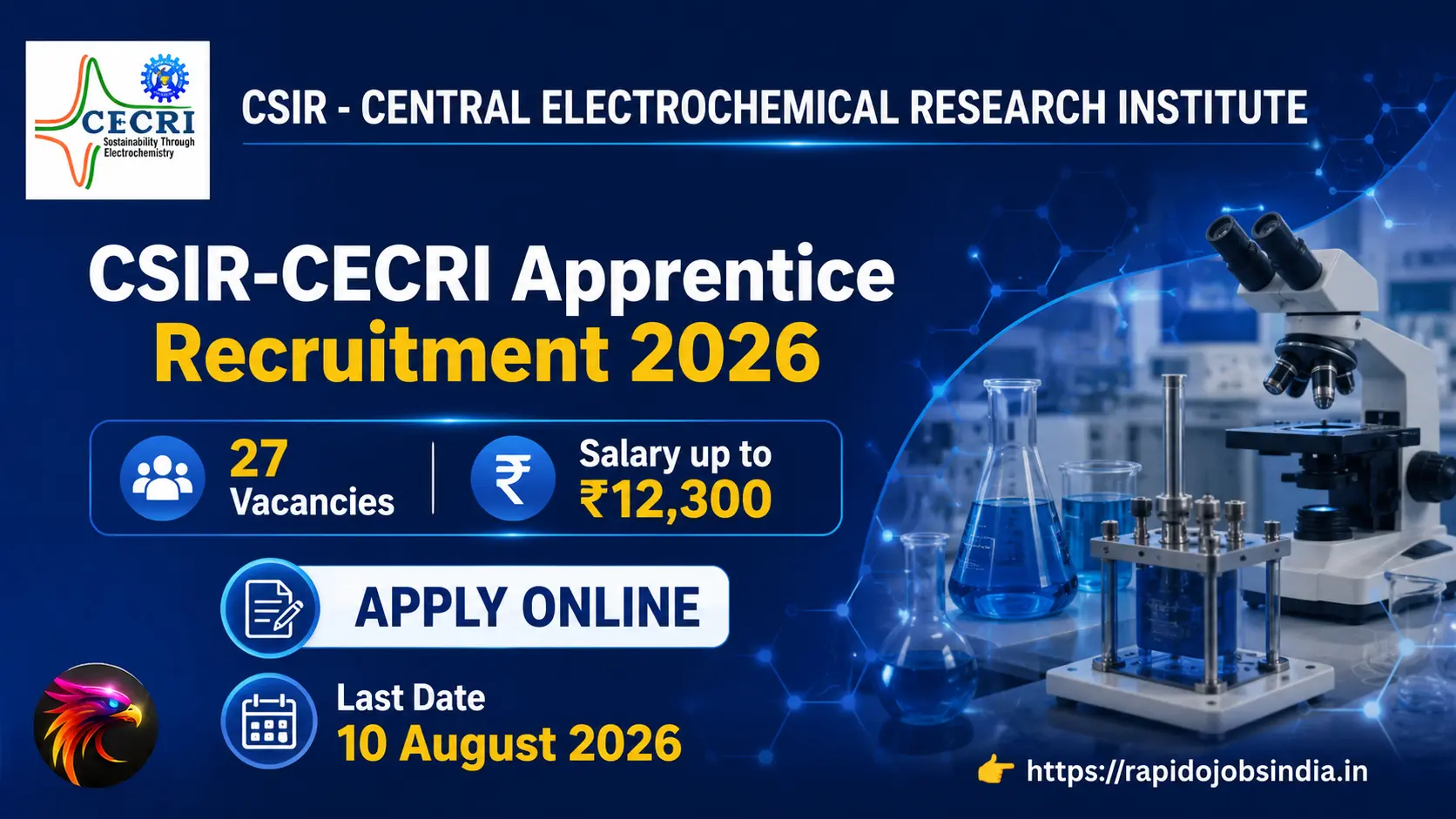 CSIR-CECRI Apprentice Recruitment 2026