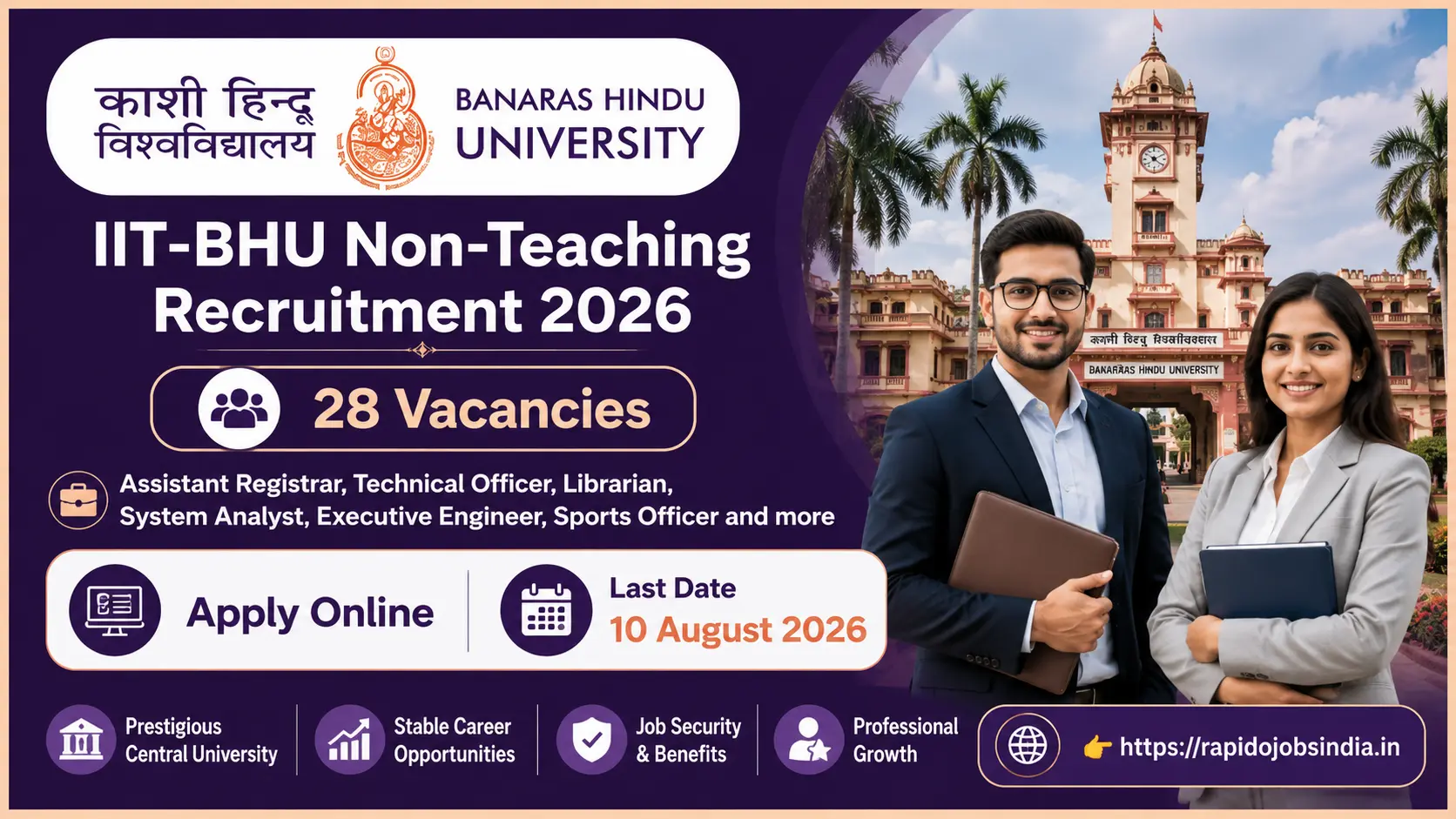 IIT-BHU Non-Teaching Recruitment 2026