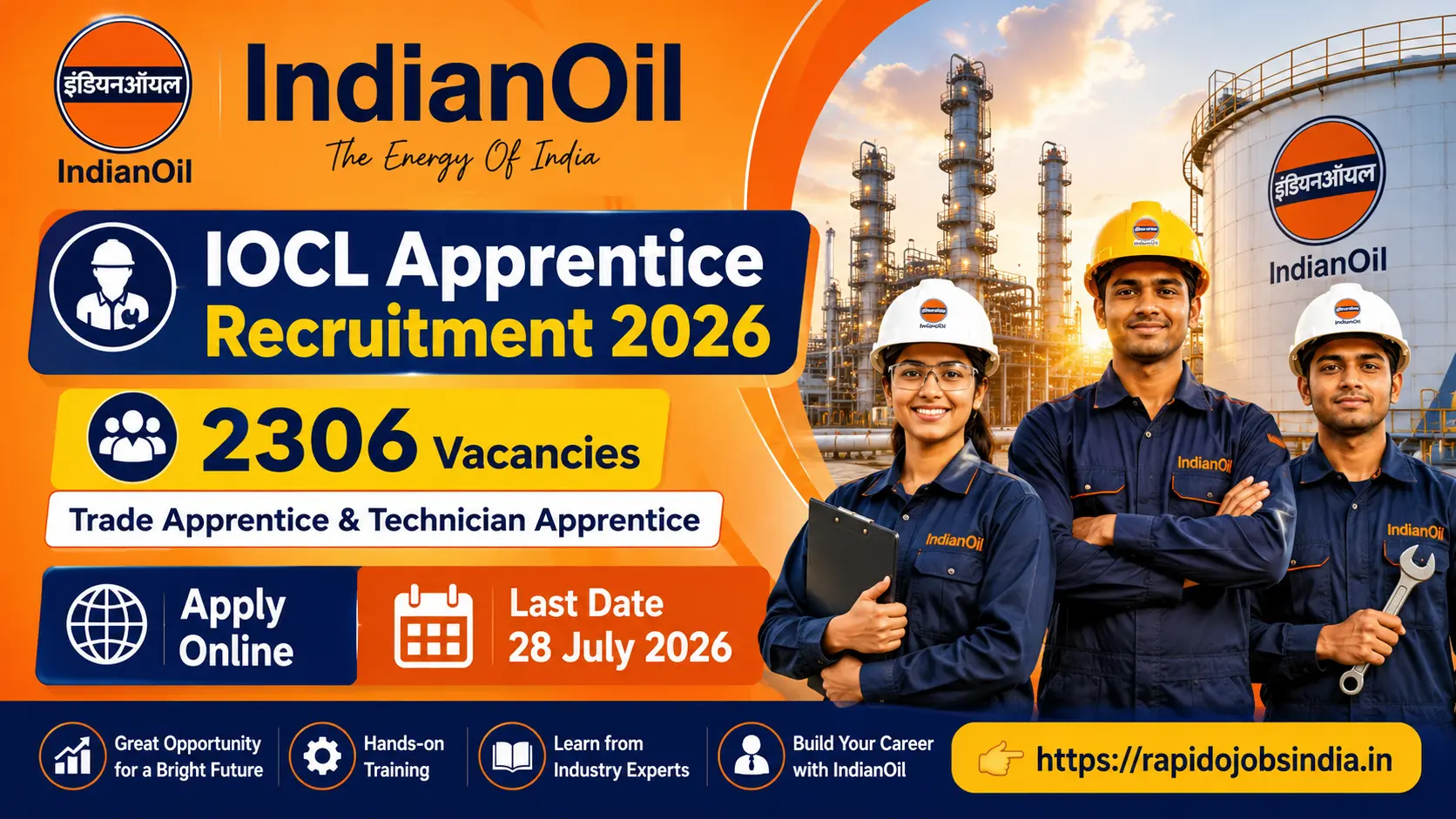 IOCL Apprentice Recruitment 2026