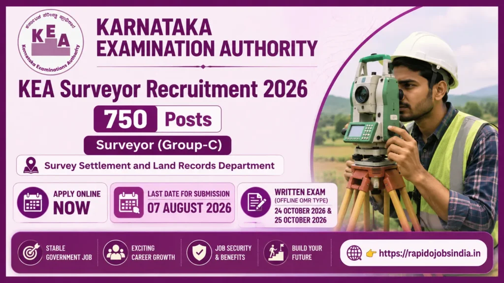 KEA Surveyor Recruitment 2026