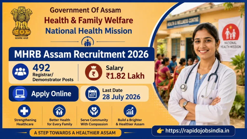 MHRB Assam Recruitment 2026