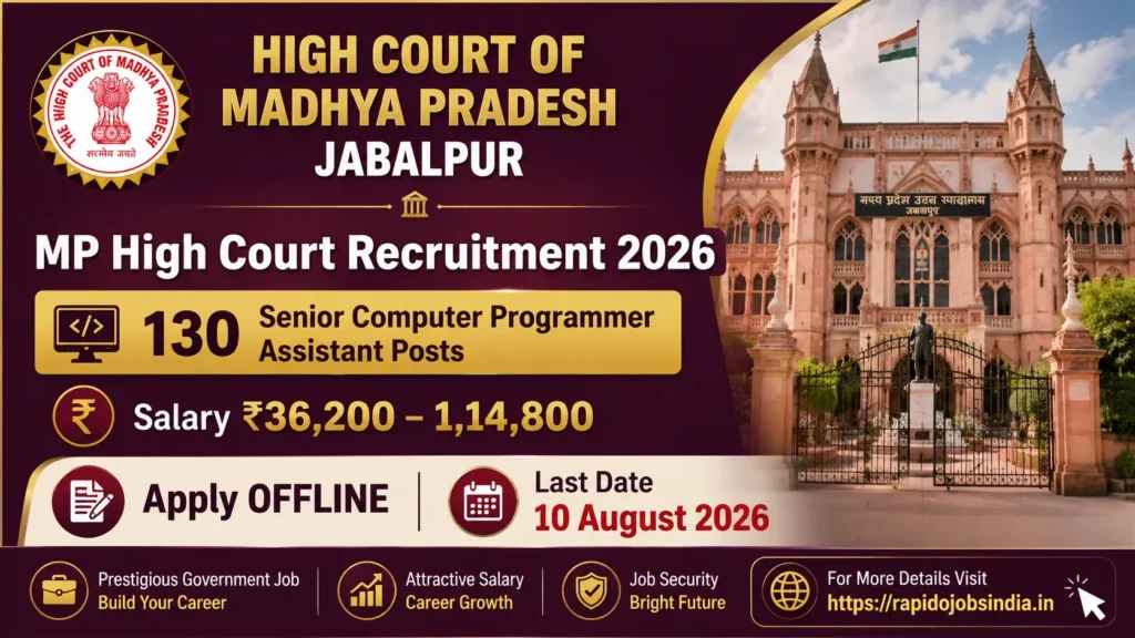 MP High Court Recruitment 2026
