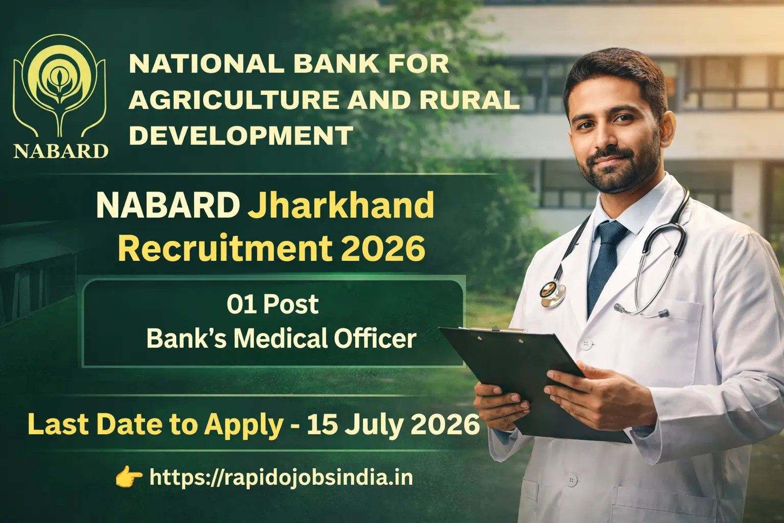 NABARD Jharkhand Recruitment 2026