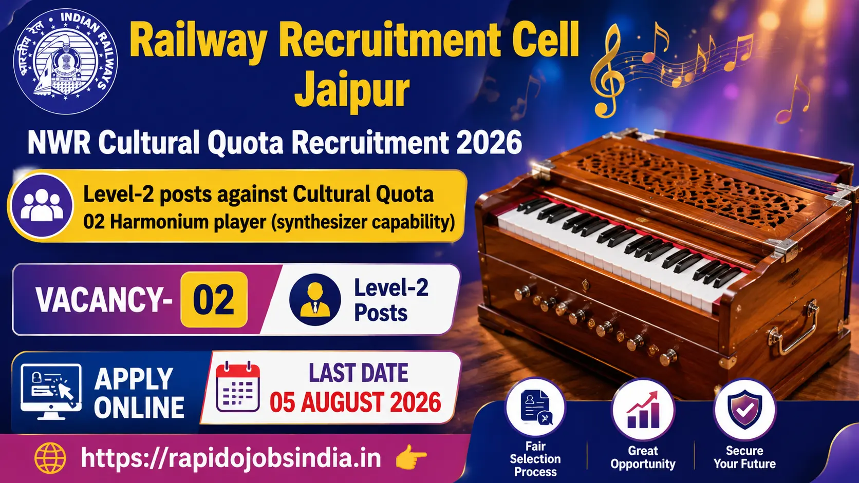 NWR Cultural Quota Recruitment 2026
