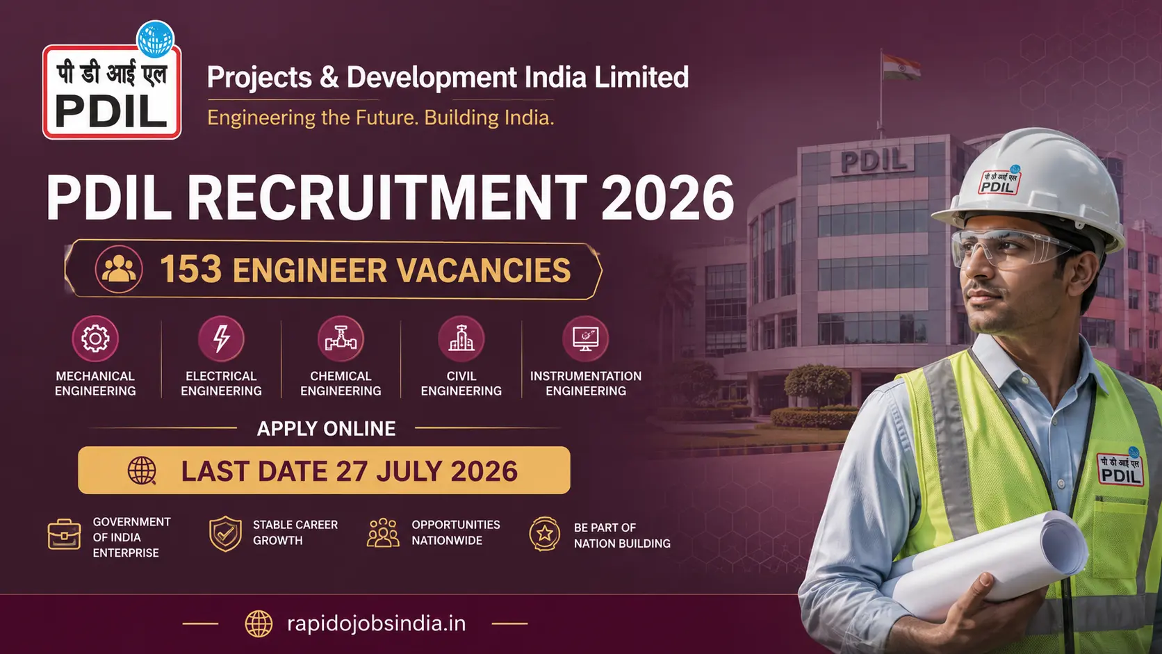  PDIL Recruitment 2026