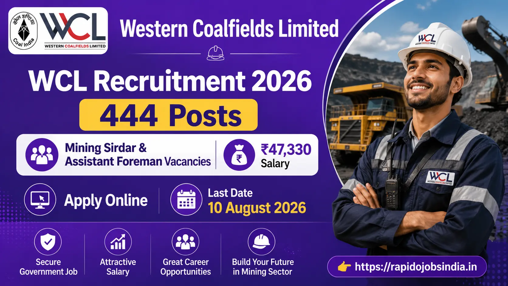 WCL Recruitment 2026
