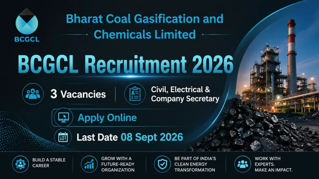 BCGCL Recruitment 2026