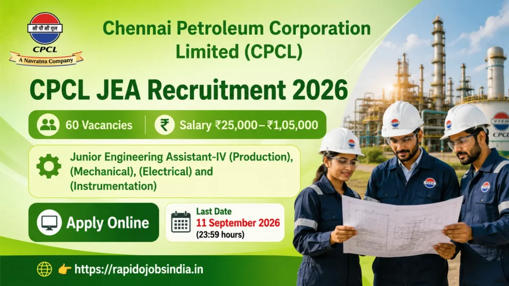 CPCL JEA Recruitment 2026
