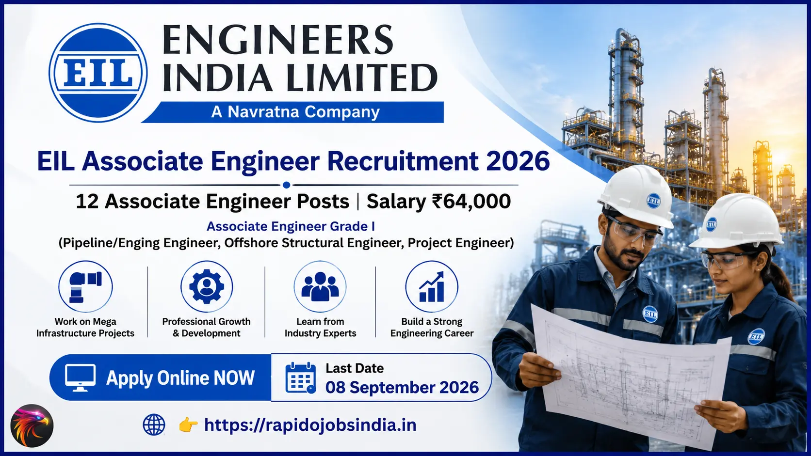 EIL Associate Engineer Recruitment 2026