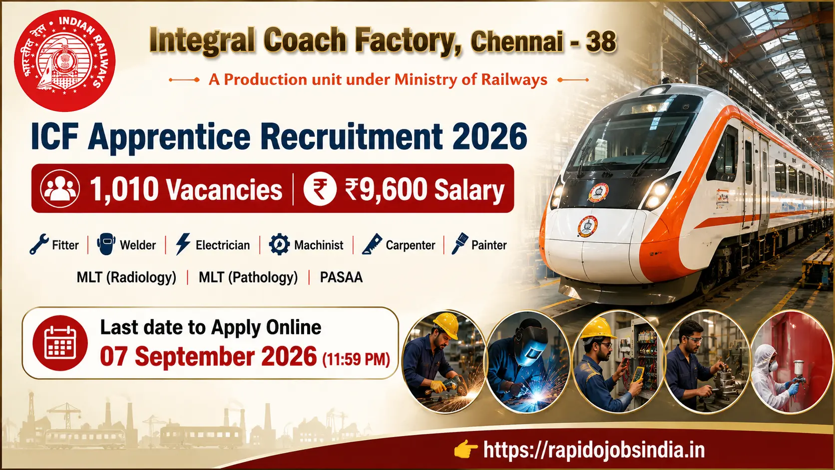 ICF Apprentice Recruitment 2026