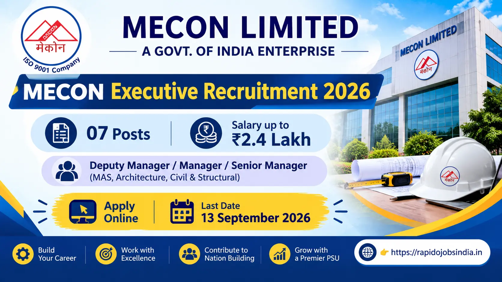 MECON Executive Recruitment 2026