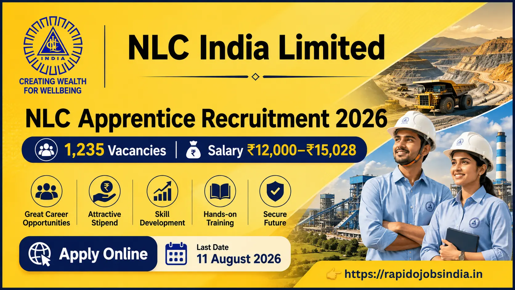 NLC Apprentice Recruitment 2026