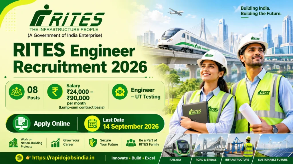 RITES Engineer Recruitment 2026