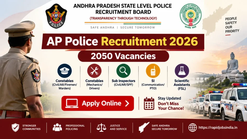 AP Police Recruitment 2026