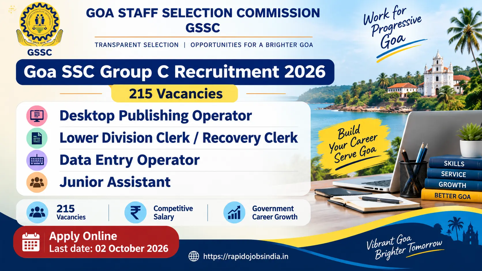 Goa SSC Group C Recruitment 2026
