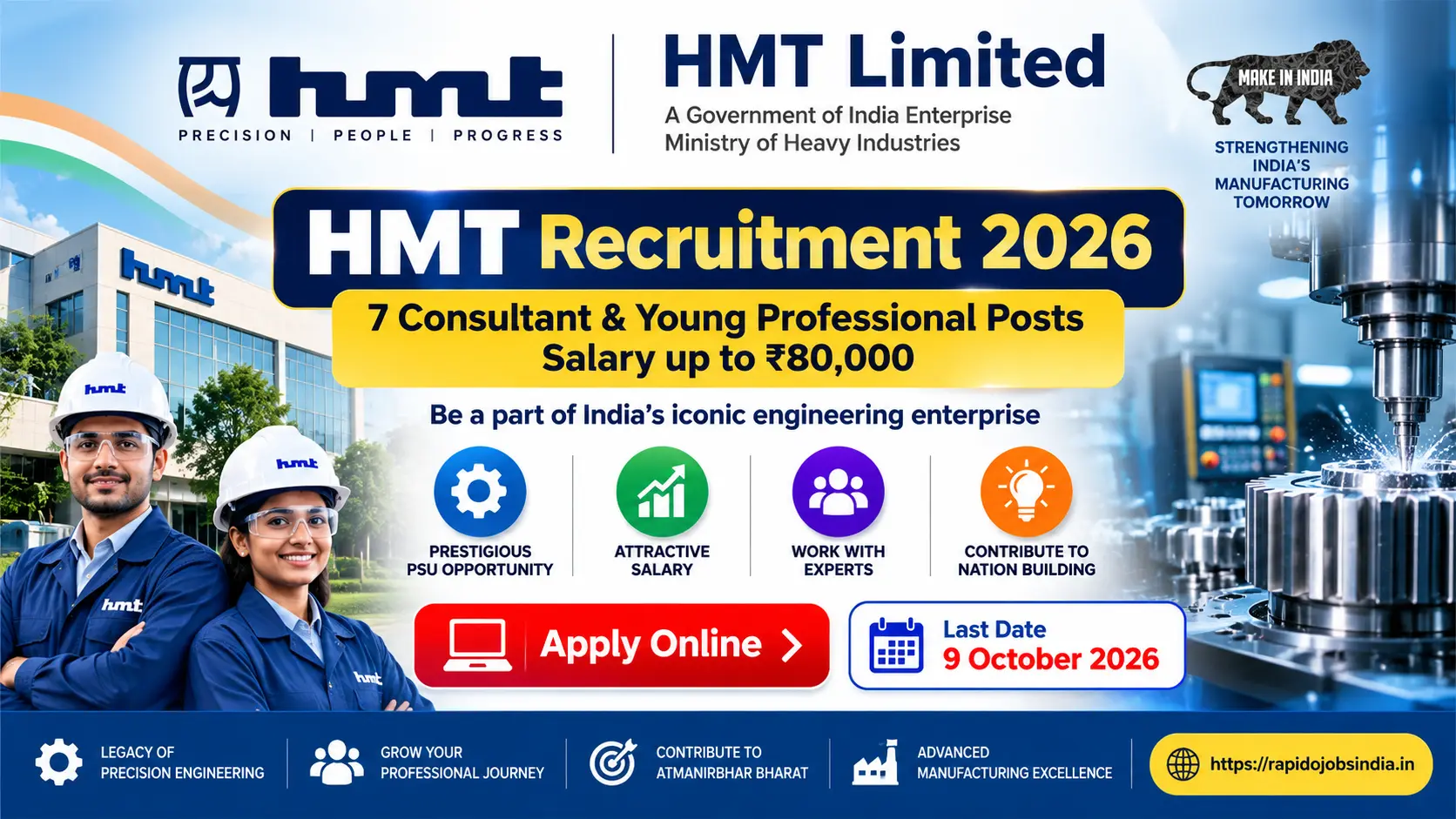 HMT Recruitment 2026