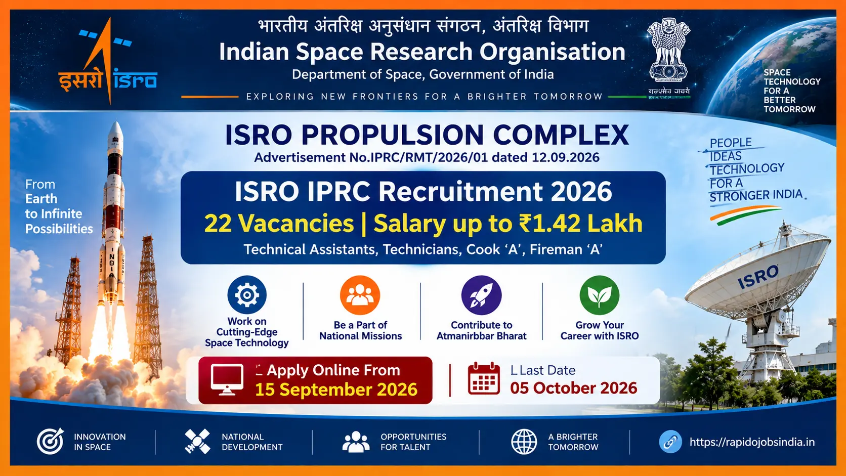 ISRO IPRC Recruitment 2026